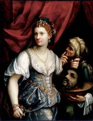 Fede Galizia Judith with the Head of Holofernes oil painting image